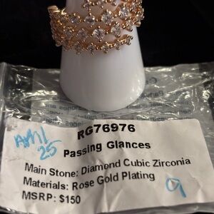 Bomb Party April birthday collecton size 9 rose gold